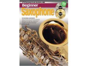 Progressive Beginner Saxophone with CD and DVD