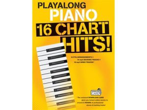 Piano Playalong: 16 Chart Hits (Download Card Included) - Piano, Vocal & Guitar (PVG)