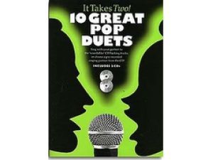 It Takes Two! 10 Great Pop Duets (2 CD's Included) - Piano, Male/Female Vocals & Guitar (PVG)