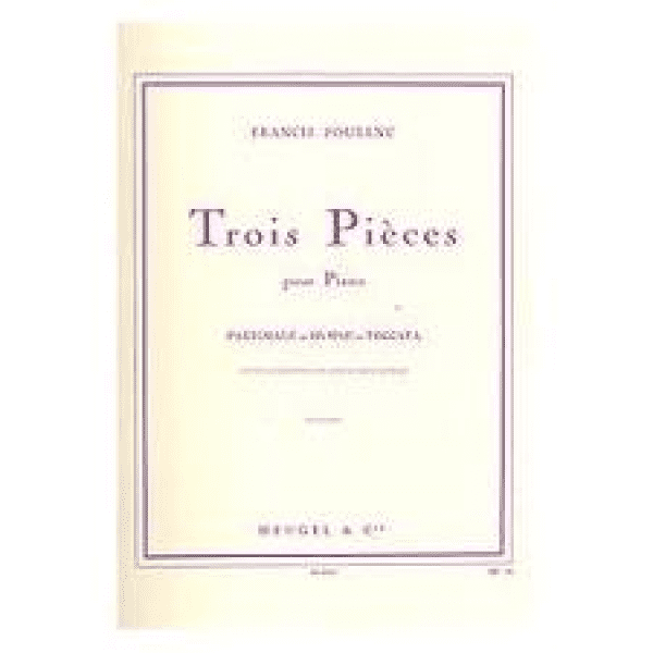Francis Poulenc - Trois Pieces for Piano.