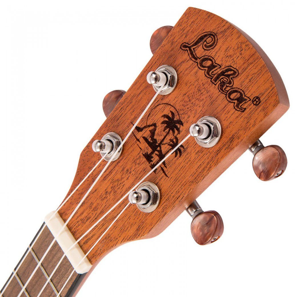 LAKA VUC40 Ukulele & Bag - Concert - Mahogany - Image 7