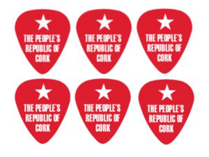 Peoples Republic Of Cork Guitar Picks - Medium Gauge - Set 0f 6