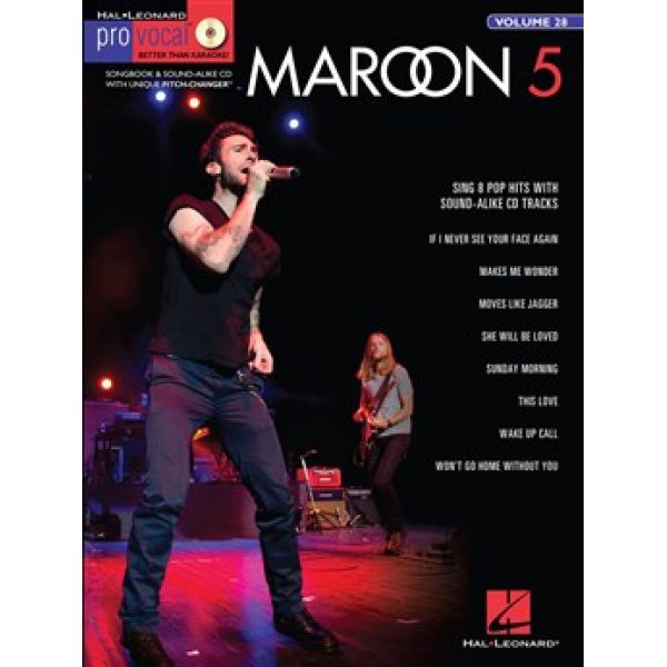 Pro Vocal Volume 28 - Maroon 5