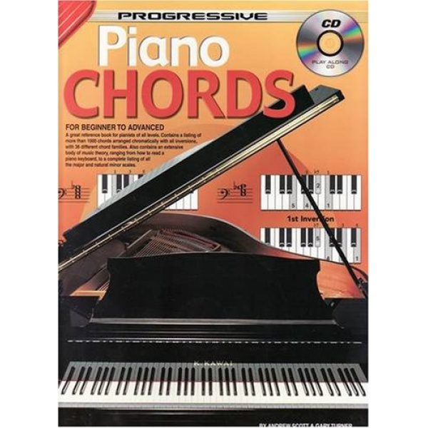Progressive Piano Chords - Book/CD.