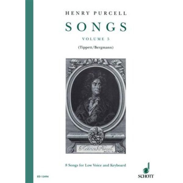 Henry Purcell: Songs Volume 5 Low Voice & Keyboard