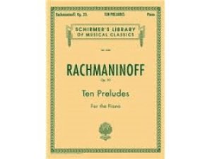 Rachmaninoff - Ten Preludes Op. 23 for Piano.
