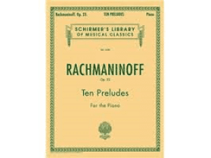 Rachmaninoff - Ten Preludes Op. 23 for Piano.