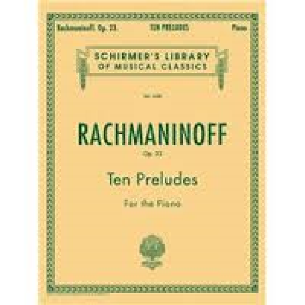 Rachmaninoff - Ten Preludes Op. 23 for Piano.