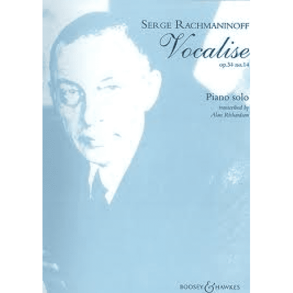 Rachmaninoff - Volcalise Op. 34 No. 14 for Solo Piano.