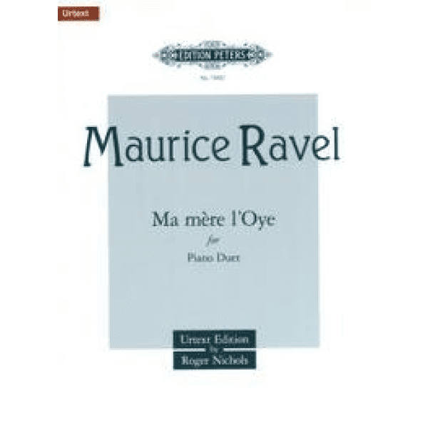 Ravel - Ma Mere l'Oye for Piano Duet.