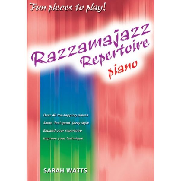 Razzamajazz Repertoire for Piano - Sarah Watts.
