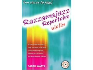 Razzamajazz Repertoire: Violin (CD Included) - Sarah Watts