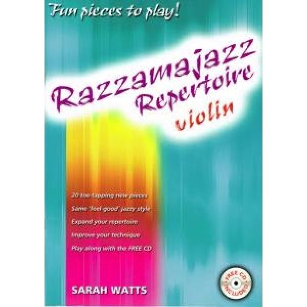 Razzamajazz Repertoire: Violin (CD Included) - Sarah Watts