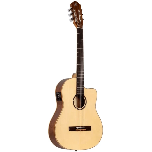 Ortega RCE125SN Nylon Sting w/Thinline Body