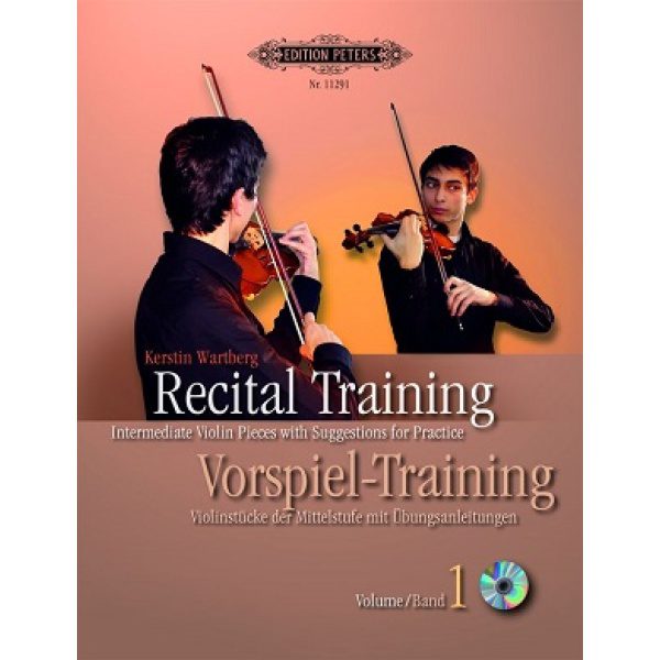 Recital Training: Violin Volume 1 (2CDs Included) - Kerstin Wartberg