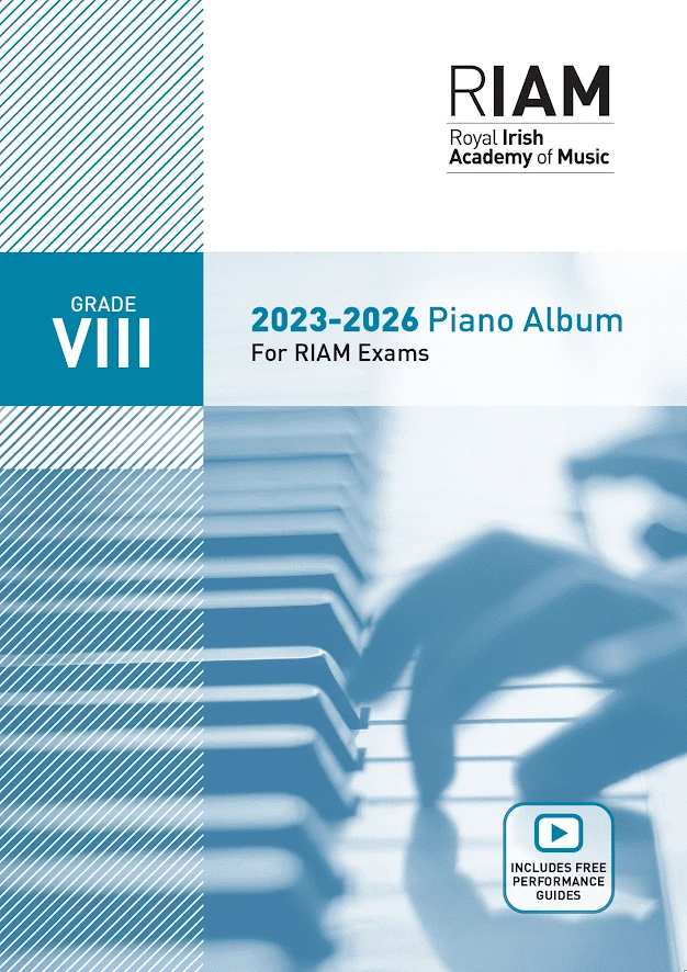 RIAM Grade VIII 2023-2026 Piano Album