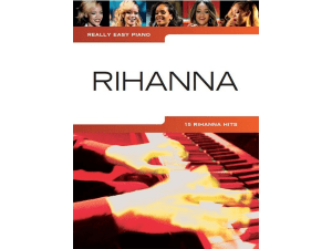 Really Easy Piano - Rihanna