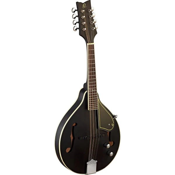 Ortega RMAE40SBK A-Style Mandolin - Satin Black
