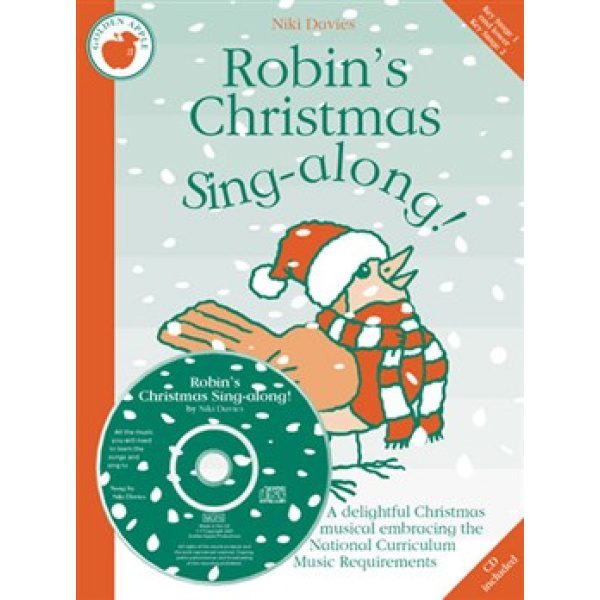 Golden Apple: Robin's Christmas Sing-Along! (CD Included) - Niki Davies