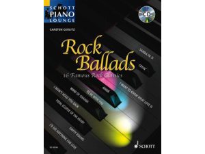 Schott Piano Lounge - Rock Ballads (PVG).