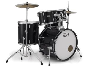 Pearl Roadshow RS525C/C31 - Jet Black Drum Kit w/Sabian Cymbals
