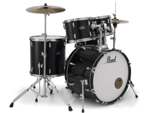 Pearl Roadshow RS525C/C31 - Jet Black Drum Kit w/Sabian Cymbals