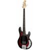 Sterling by Music Man Stingray Ray4 Ruby Red Burst Satin - Image 4