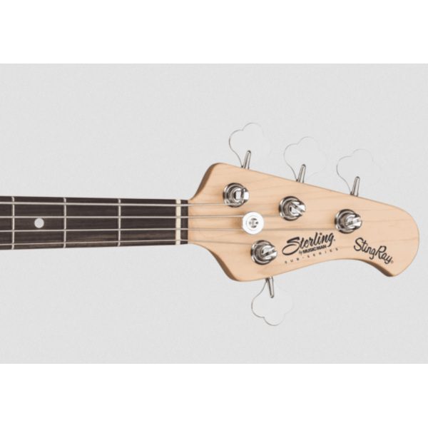 Sterling by Music Man Stingray Ray4 Ruby Red Burst Satin - Image 7