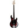 Sterling by Music Man Stingray Ray4 Ruby Red Burst Satin