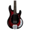 Sterling by Music Man Stingray Ray4 Ruby Red Burst Satin - Image 6