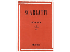 Scarlatti - Sonata in F minor (L475) for Piano.