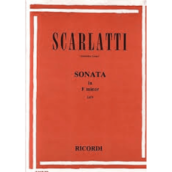 Scarlatti - Sonata in F minor (L475) for Piano.