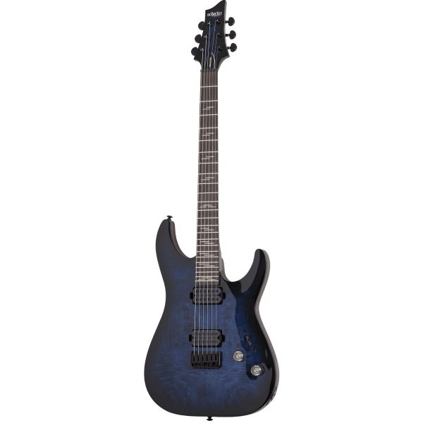 Schecter Omen Elite 6 - See Through Blue Burst