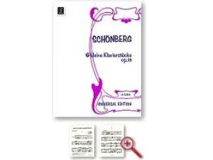 Schonberg - 6 Kleine Klavierstucke (Six Little Piano Pieces) Op. 19 for Piano