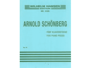 Arnold Schonberg - Five Piano Pieces Op. 23.