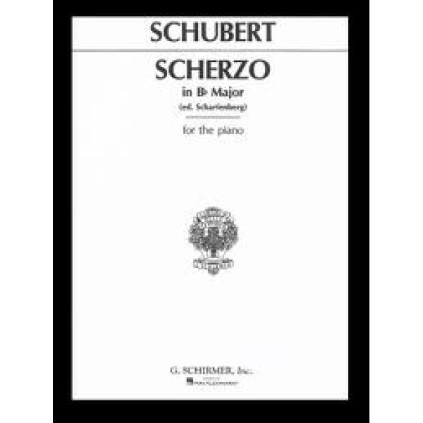 Schubert - Scherzo in B-flat major for the Piano.