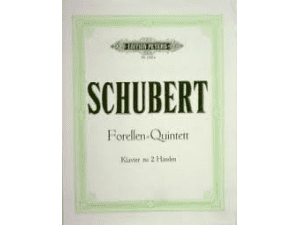 Schubert - The Trout Quintet / Forellen-Quintett for Piano.