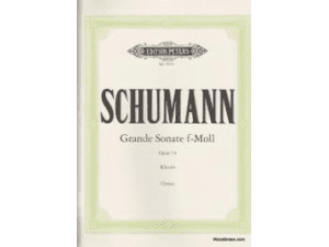 Schumann - Grand Sonata No. 3 in F minor Op. 14 for Piano.