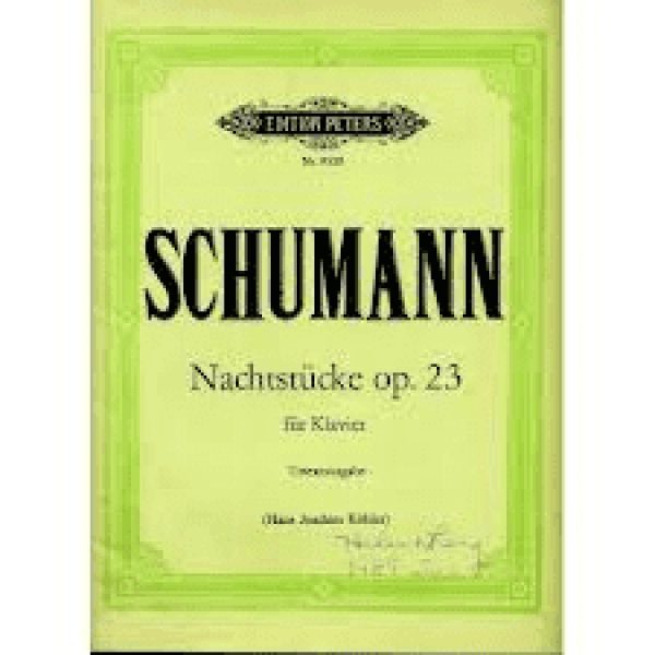 Schumann - Nachtstucke (Night Pieces) Op. 23 for Piano.