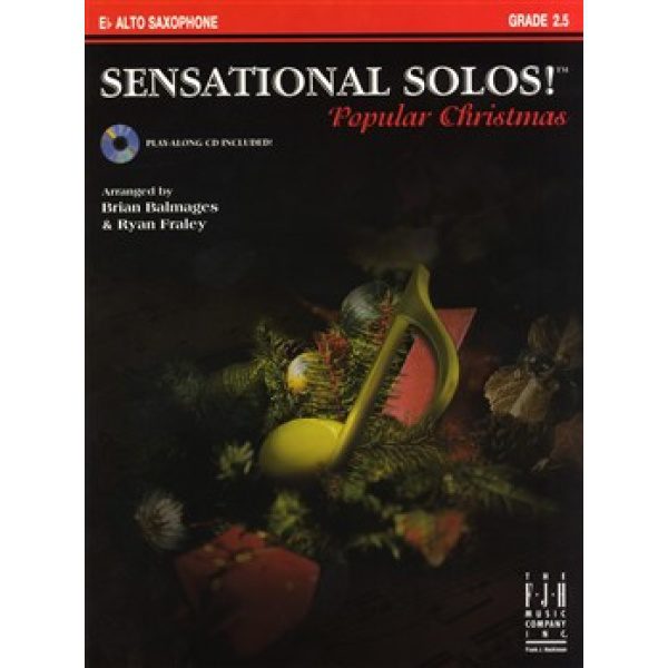 Sensational Solos! Popular Christmas (CD Included) - Alto Saxophone
