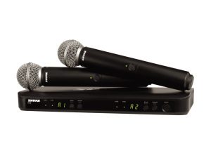 Shure BLX288/SM58 Wireless Dual Vocal System w/2 x SM58
