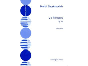 Shostakovich - 24 Preludes Op. 34 for Solo Piano.
