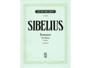 Sibelius - Romanze in D-flat major Op. 24, No. 9 for Piano.