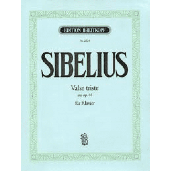 Sibelius - Valse Triste Op. 44 for Piano.