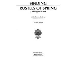 Sinding - Rustle of Spring, Op. 32, No. 3 (Frühlingsrauschen) for the Piano.