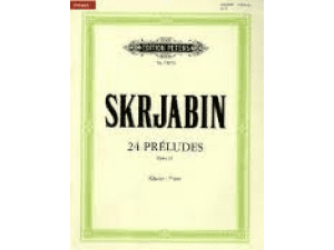 Skrjabin - 24 Preludes Op. 11 for Piano.