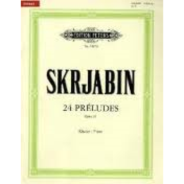 Skrjabin - 24 Preludes Op. 11 for Piano.