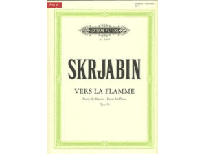 Skrjabin - Vers la flamme, Op. 72 ("Toward the flame") for Piano.