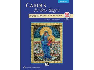 Carols for Solo Singers: Medium Voice (CD Included) - Sally K. Albrecht