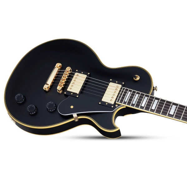 Schecter Solo II Custom - Aged Black Satin - Image 9